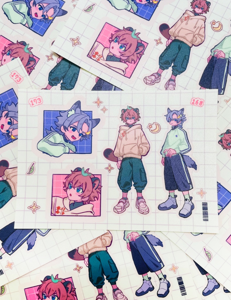 ゆるっとステッカーシート