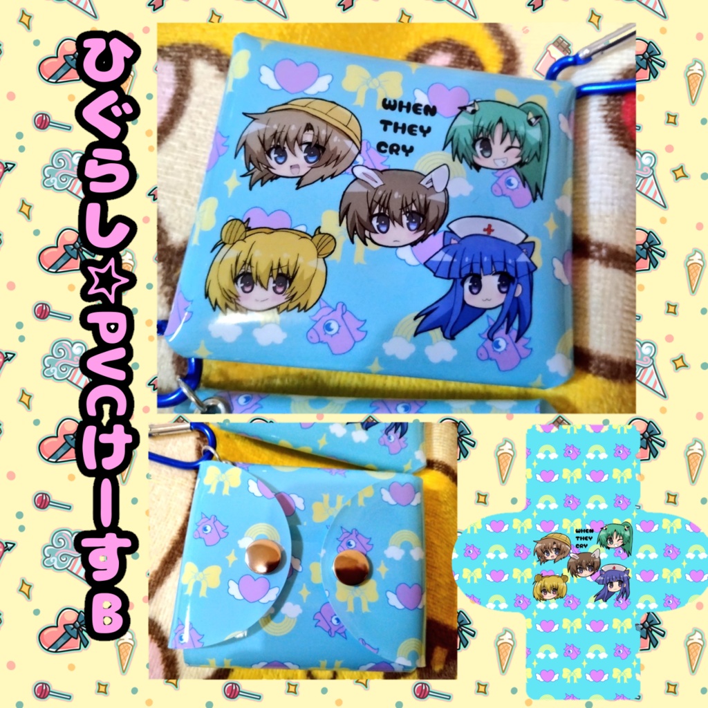 PVC長方形ケースA.スクエアケースB.PPペンケースC