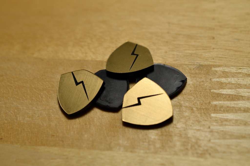 Invictusモチーフダメージカウンター ゴールド5個