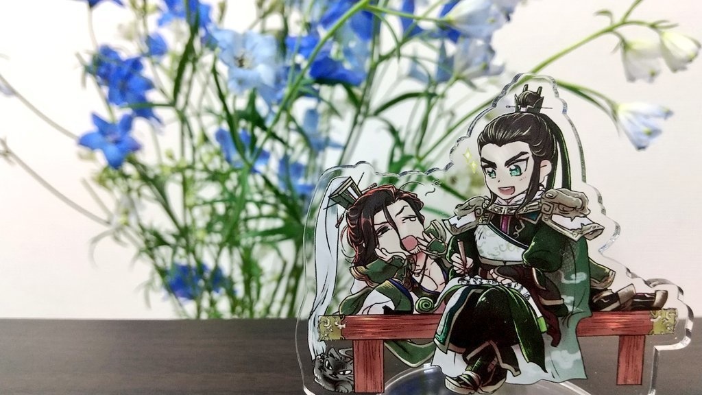 【簡劉アクリルスタンド】【劉親子アクリルスタンド】