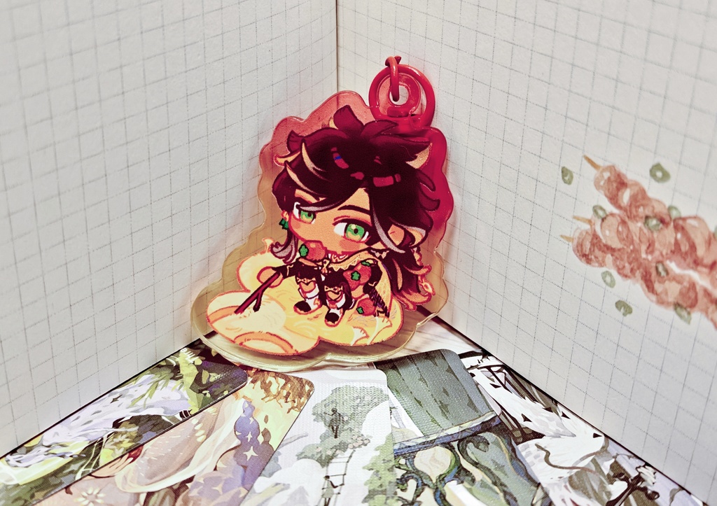 原神【セトス】アクキー セット(非公式-NieP)Sethos