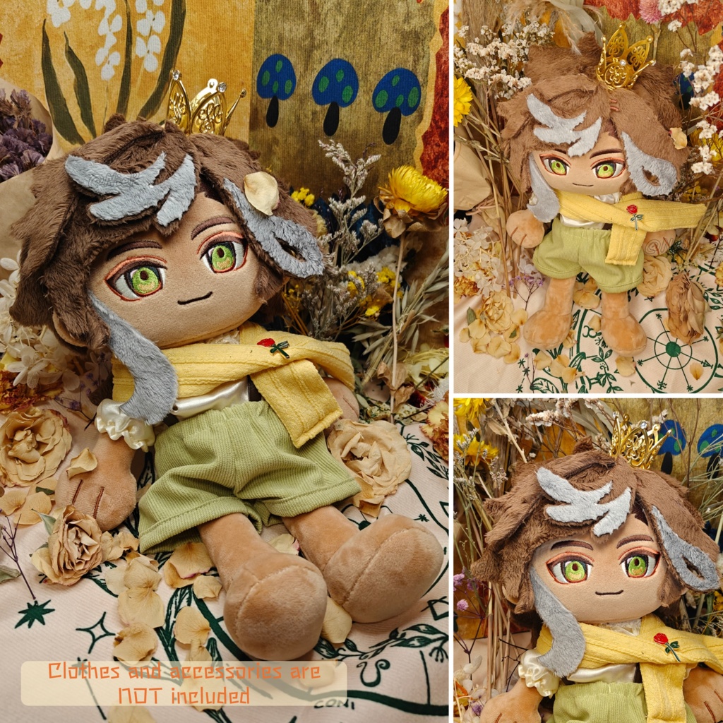 原神【セトス】ぬいぐるみ PunchU Sethos(非公式-NieP)