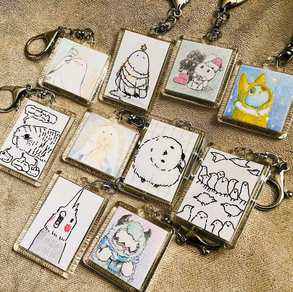 原画キーホルダー