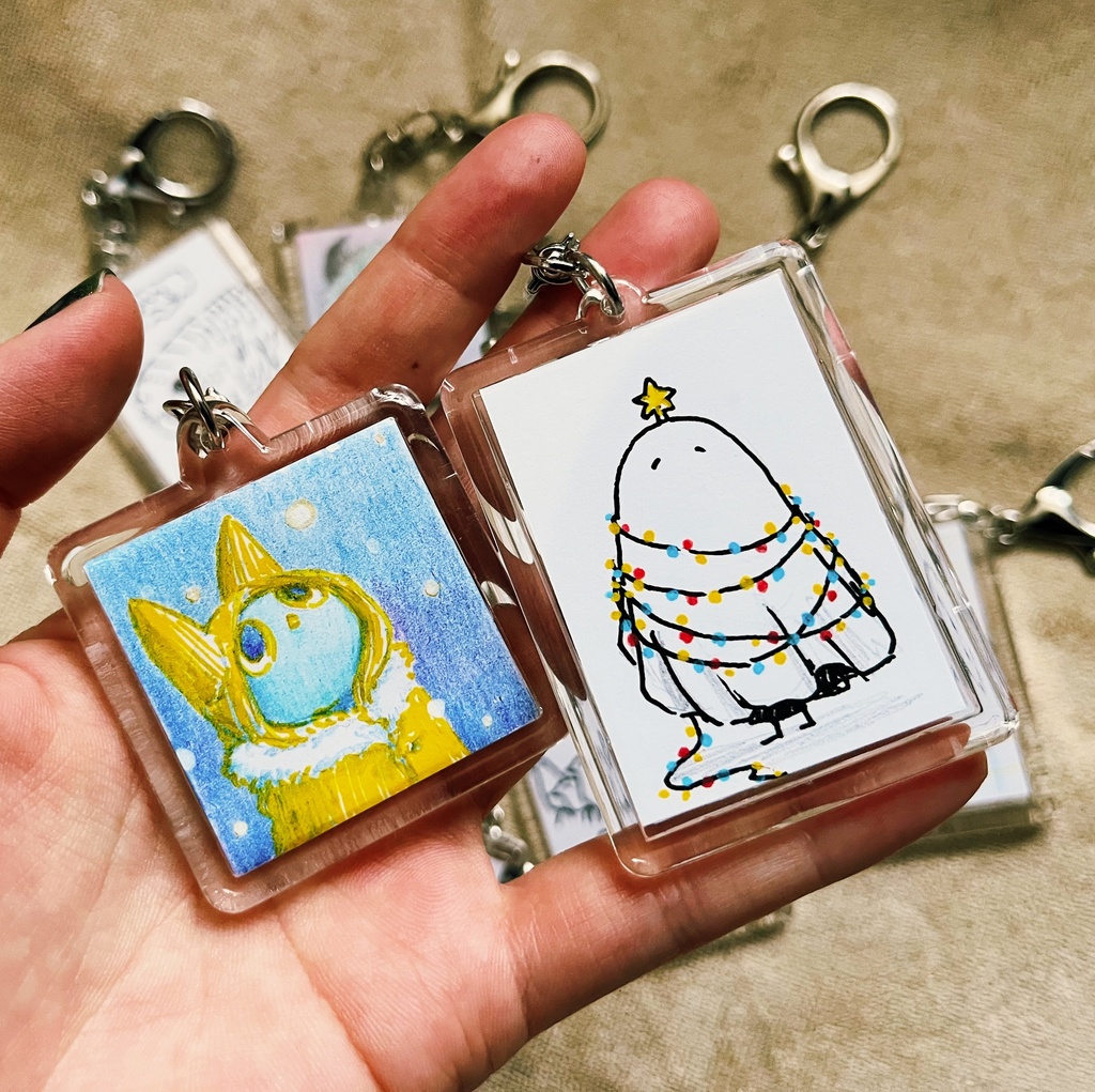 原画キーホルダー