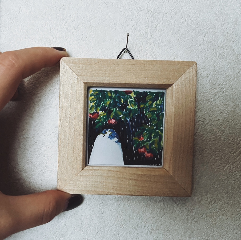 額入りミニ原画