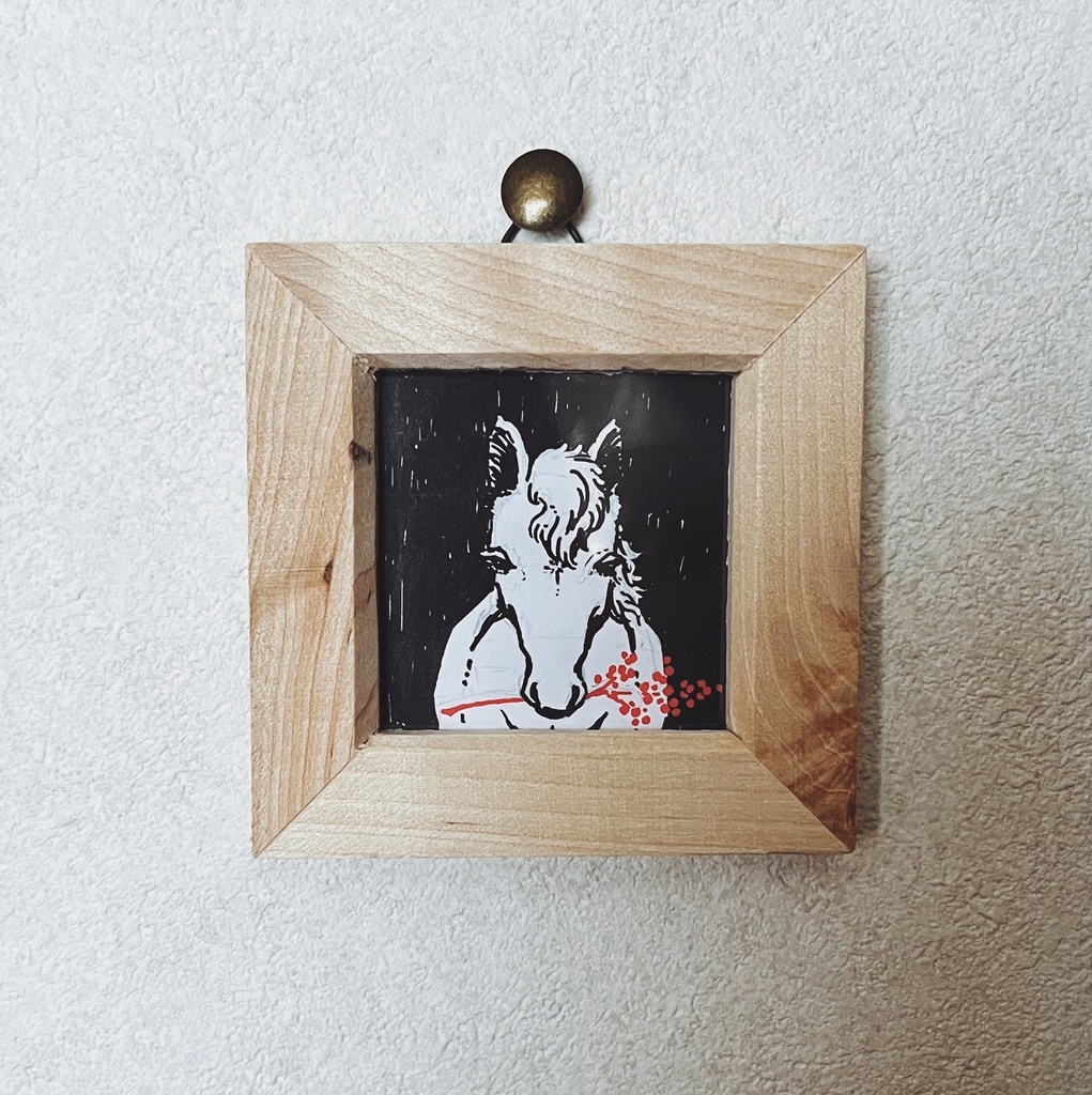 額入りミニ原画