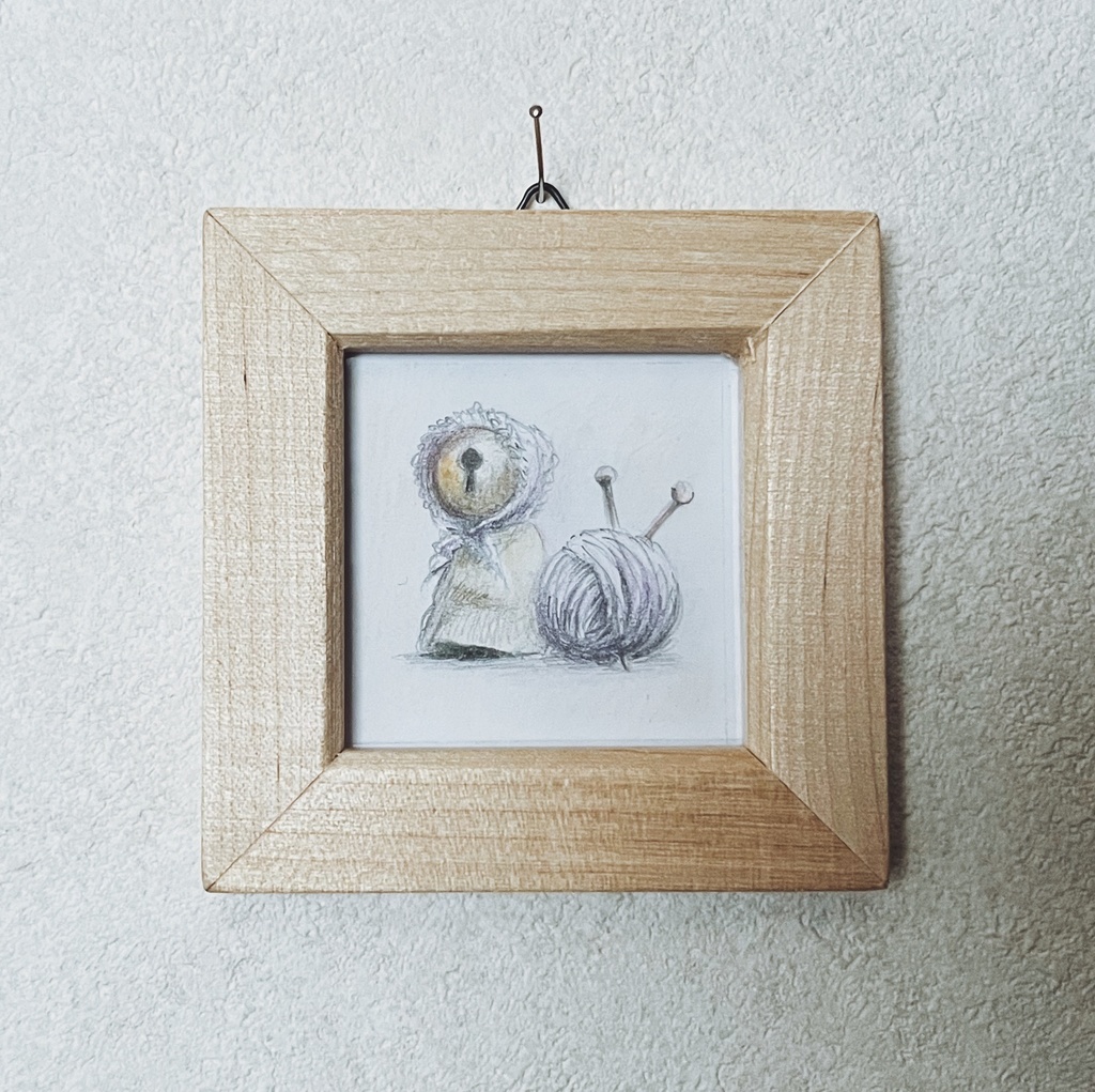 額入りミニ原画