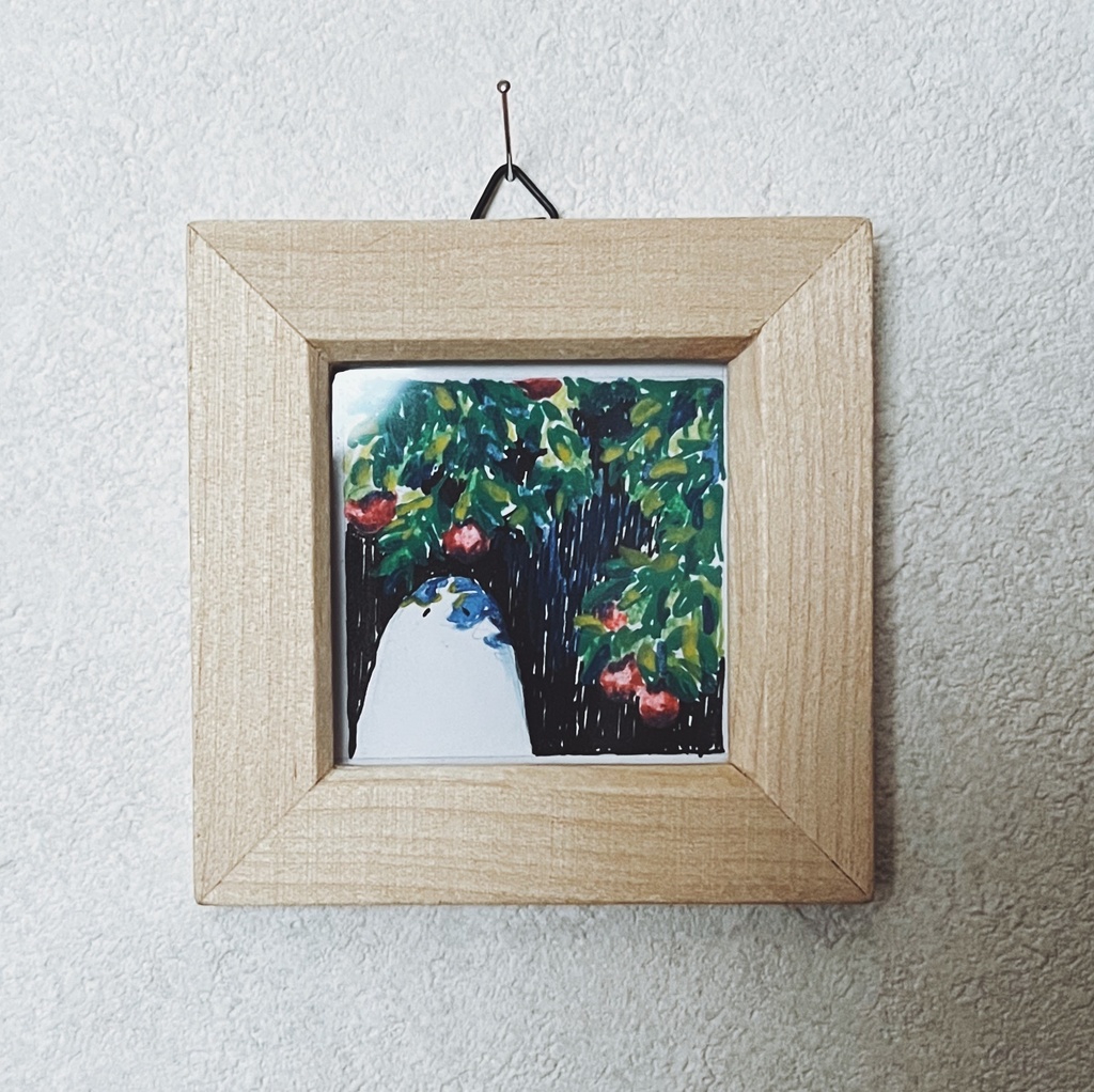 額入りミニ原画