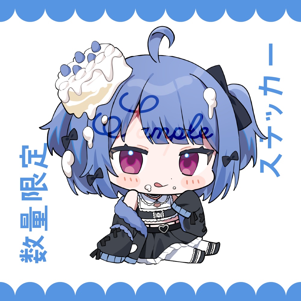 生誕 川谷ねおん ステッカー