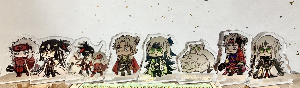 ぐだぐだミニミニ自立アクスタ