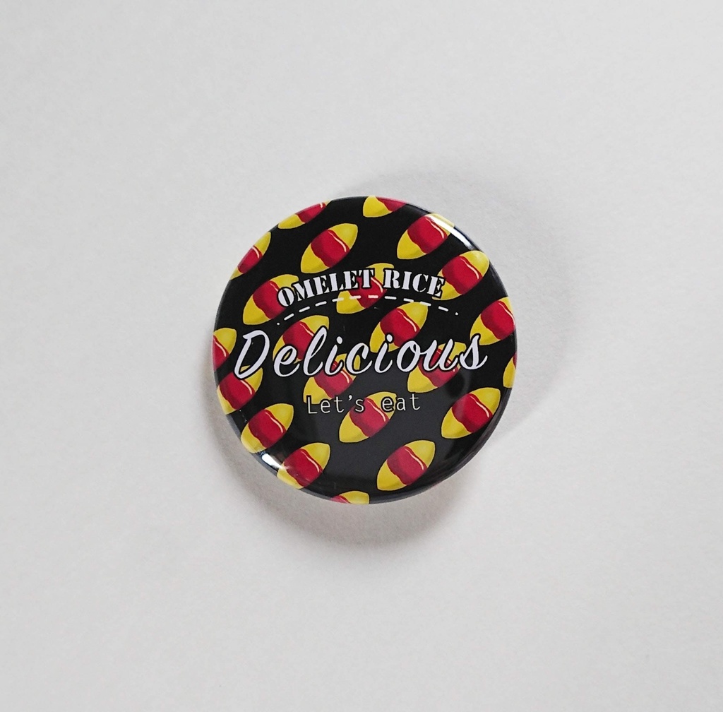 《おまけ付き!》Food缶バッジセット