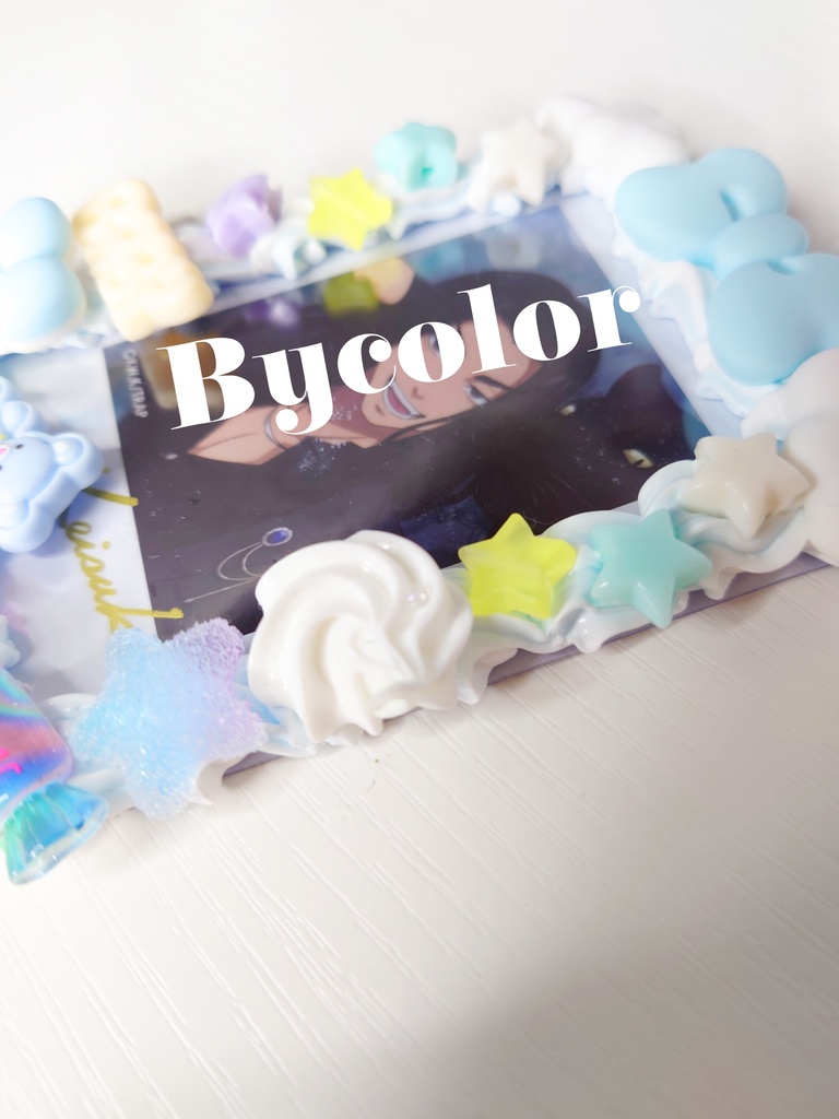 ブルーポップホイップデコケース