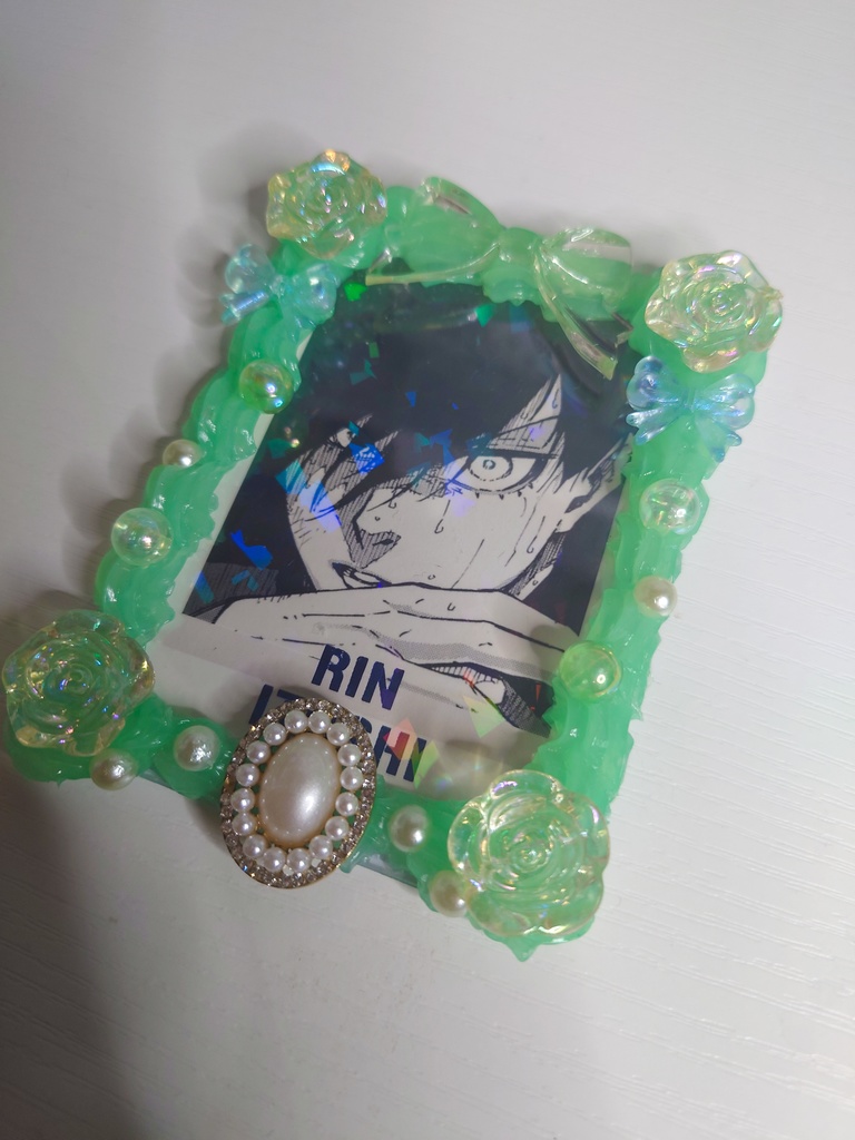 クリアグリーン ホイップデコケース