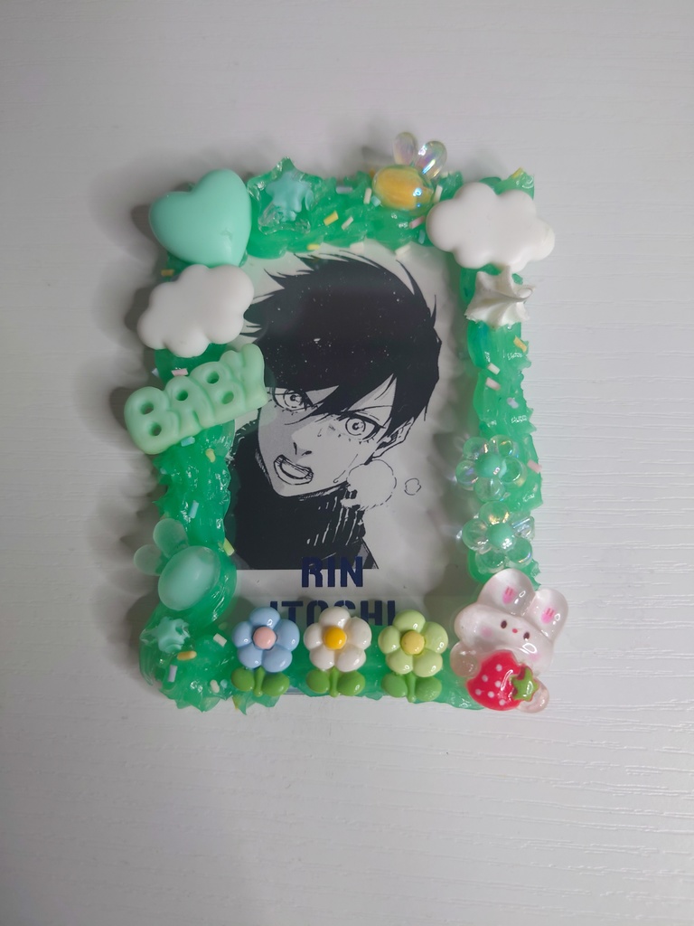 クリアグリーン ホイップデコケース