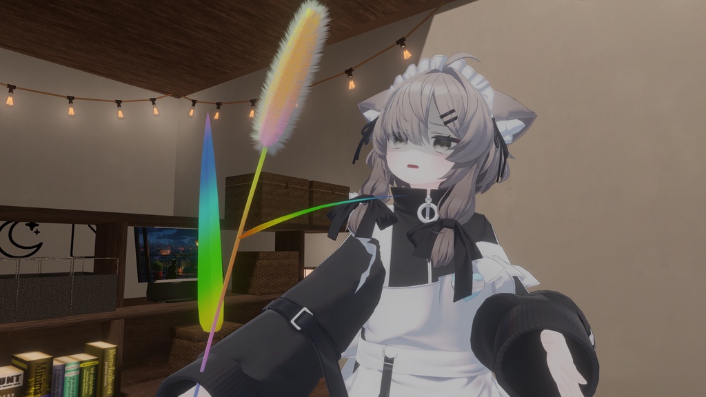 【MA対応、ギミック付き】ねこじゃらし(エノコログサ)/Green foxtail【VRChat】