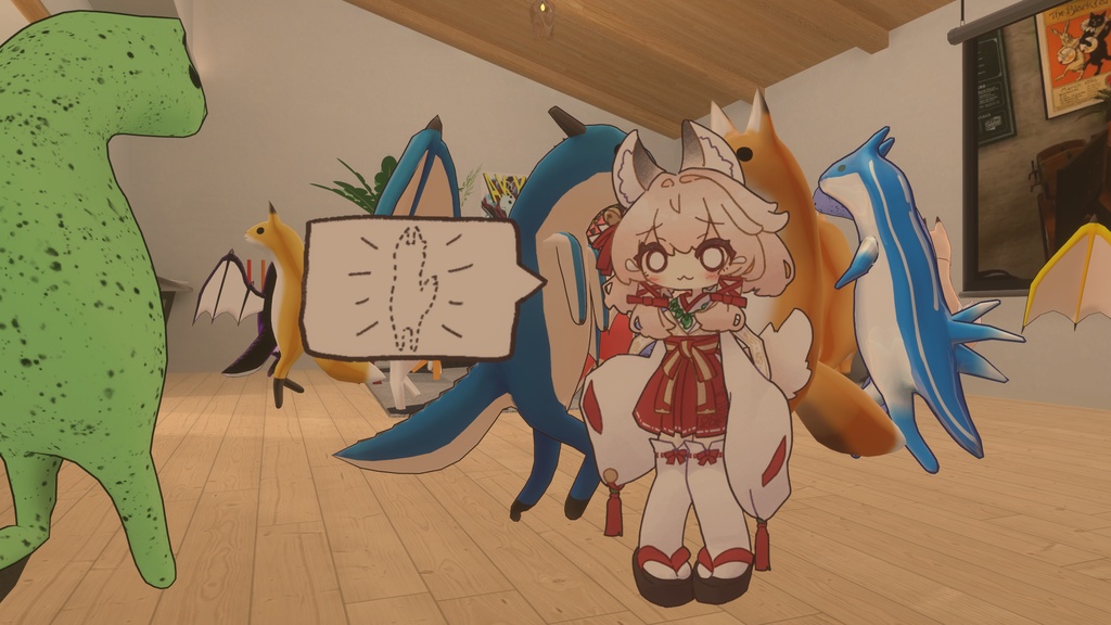 【無料版あり】#ぷにぷにあばたー 向け 右近チャン イラスト