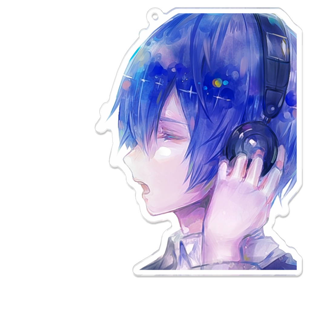 白-shiro-アクキー/2
