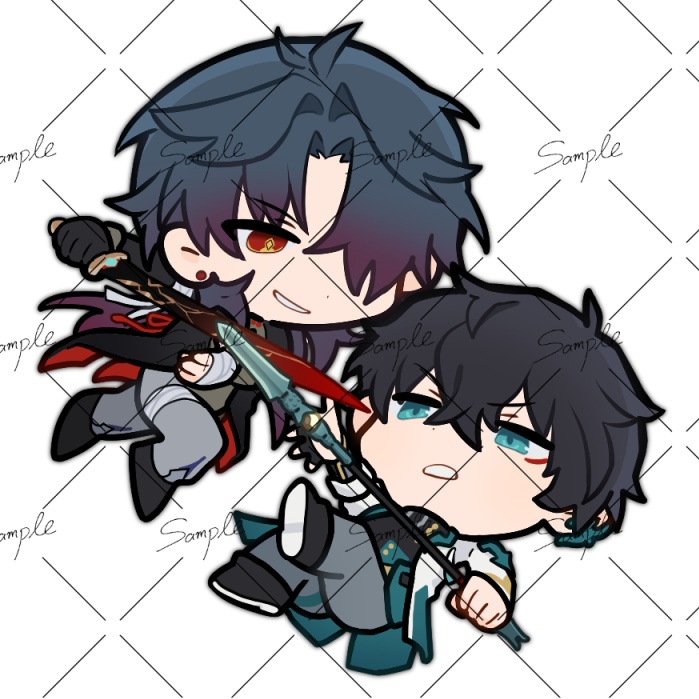 【二次創作】アクリルスタンド【非公式】