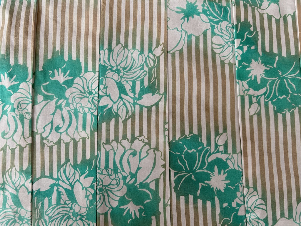 1/3着物(縞と花)