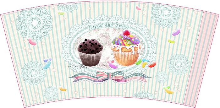 メシマズ タンブラー(カップケーキ)