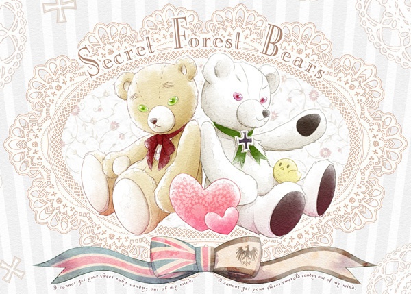 不憫ズ タンブラー(テディベア) ※おまけ漫画付