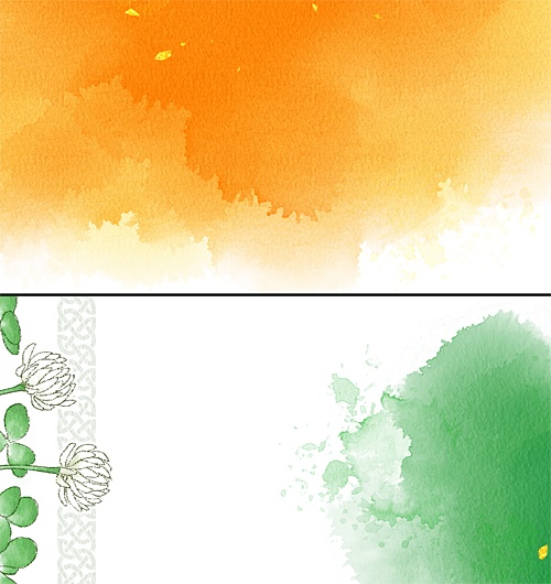 アイルランド(水彩)/iPhone手帳型ケース