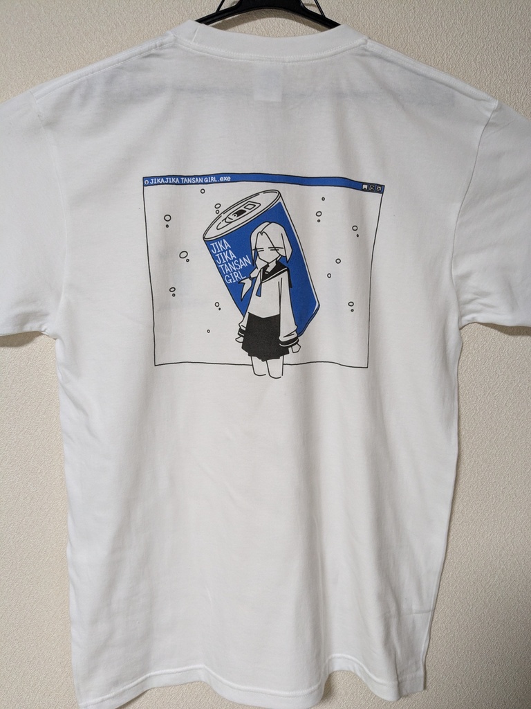 JIKAJIKA TANSAN GIRLシャツ