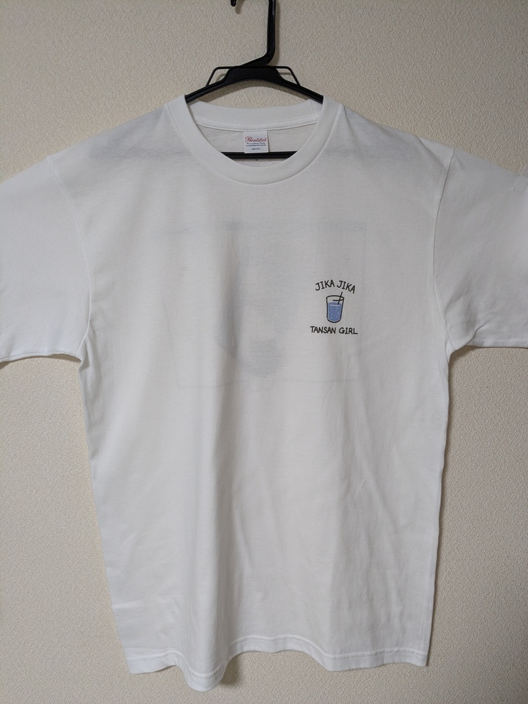 JIKAJIKA TANSAN GIRLシャツ