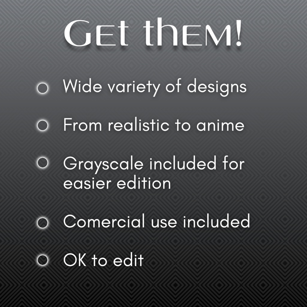 【VRoid Stable Ver】 100+ Iris Textures