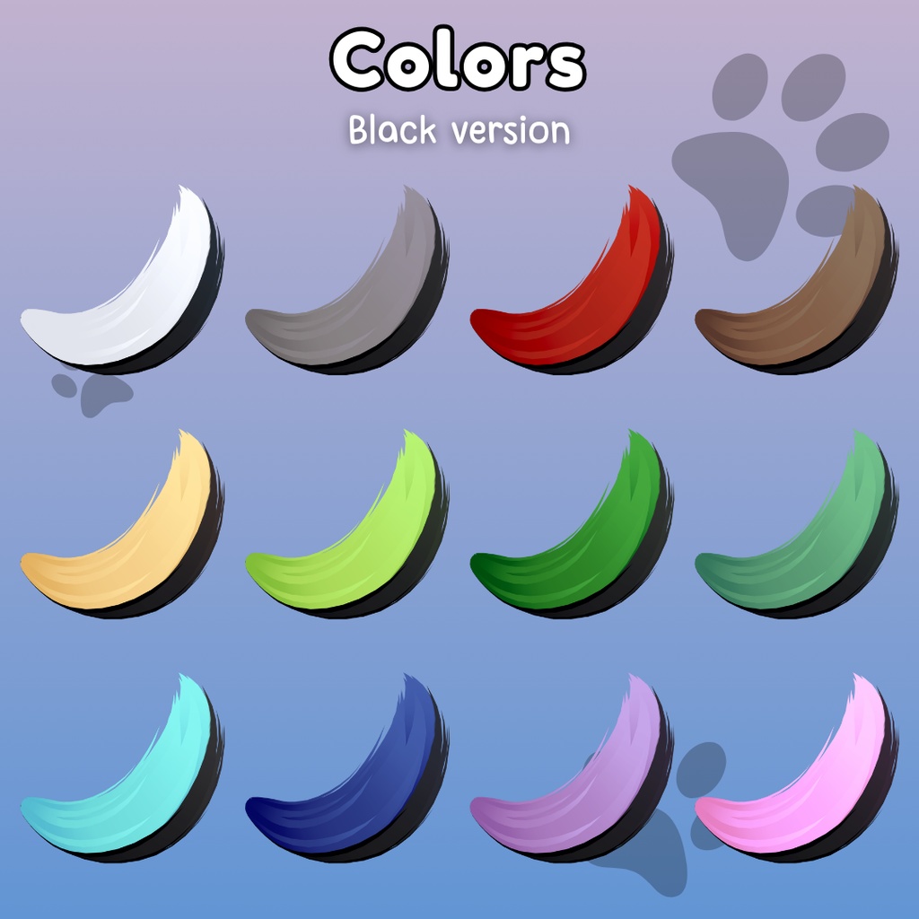 【VRoid】 Furry tail