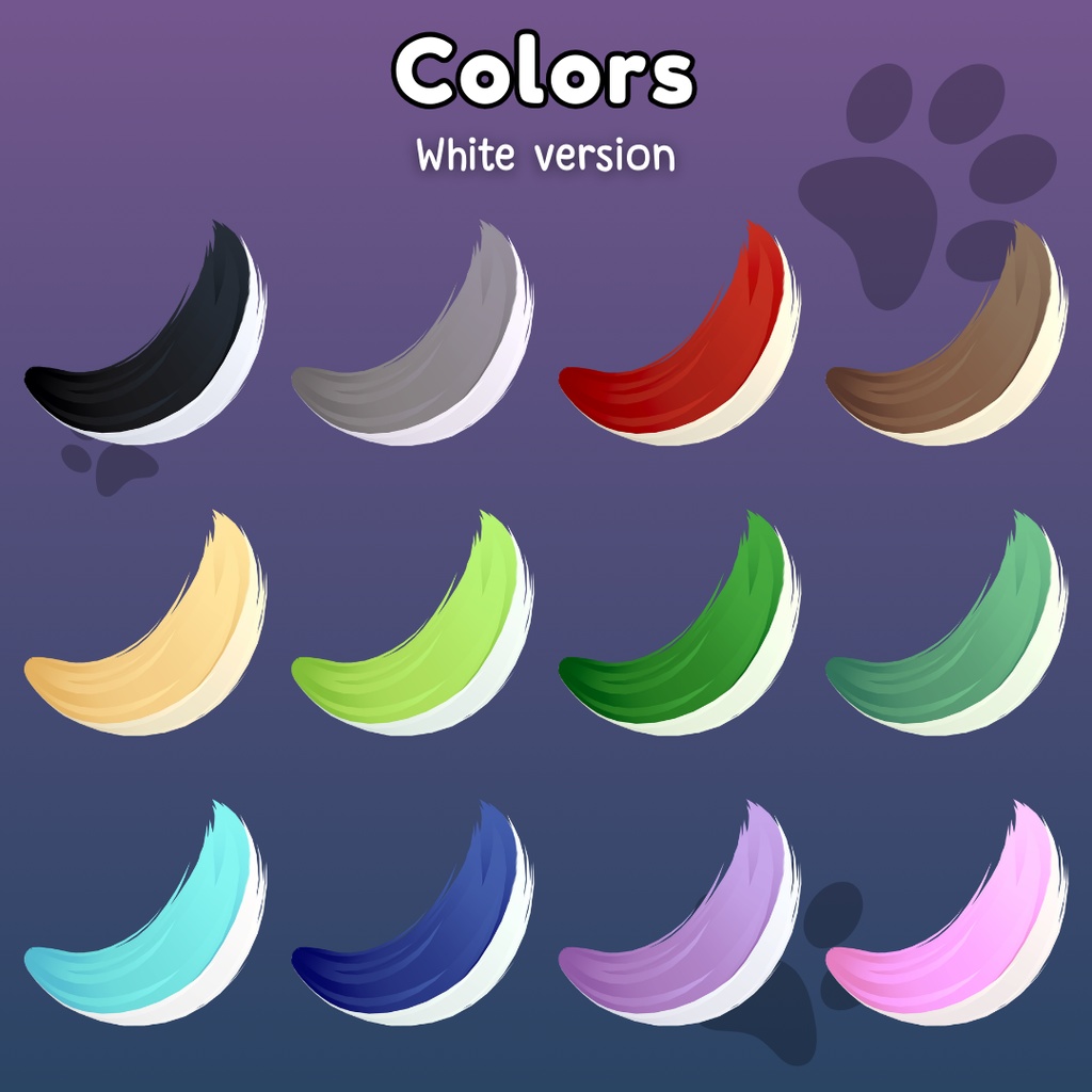 【VRoid】 Furry tail