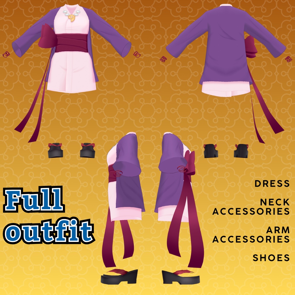 【VRoid Stable Ver】 Maya Fey / Ayasato Mayoi inspired Outfit