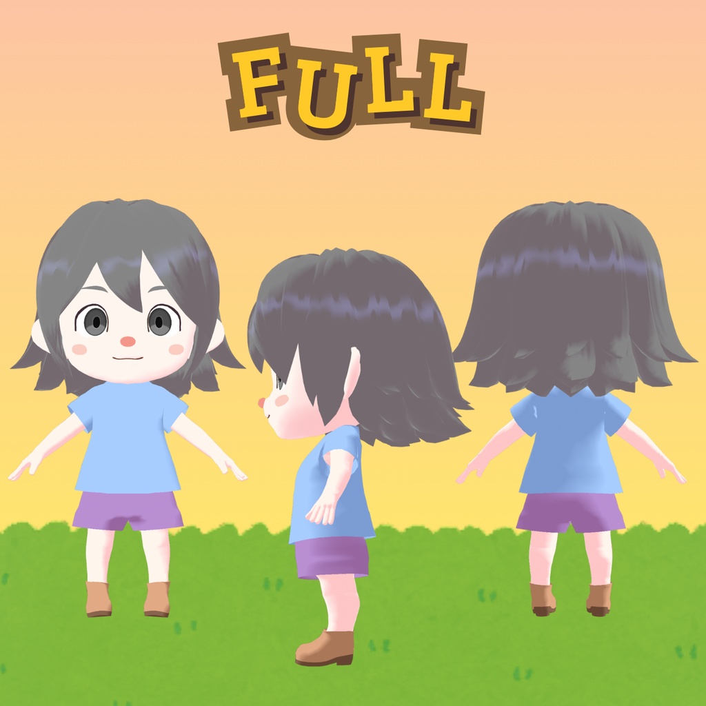 【VRoid】 AC Chibi base