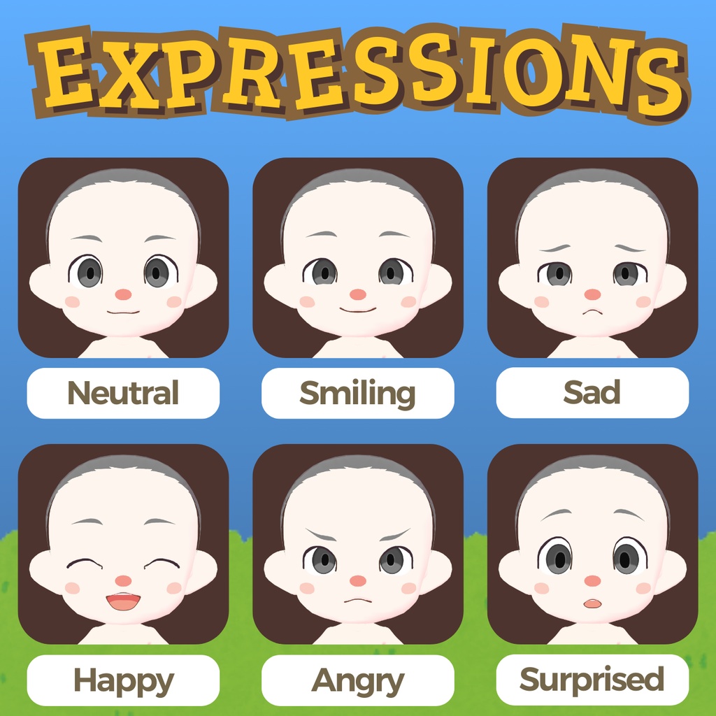 【VRoid】 AC Chibi base