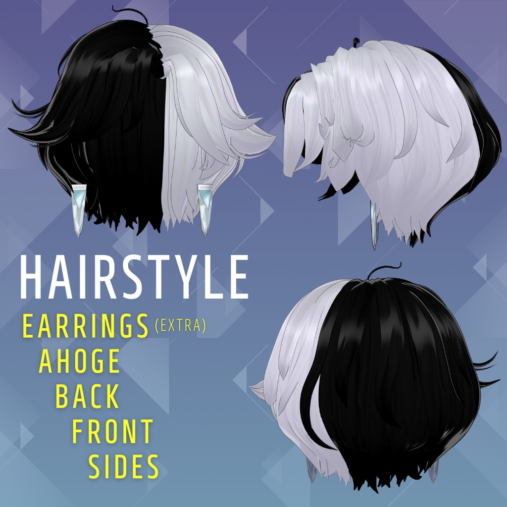 【VRoid】 Outfit + Hairstyle Marvel Rivals Luna Snow inspired