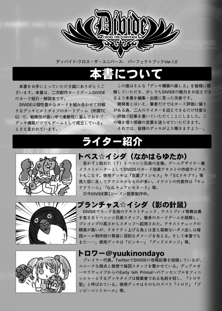 DIVIDEパーフェクトガイドブック