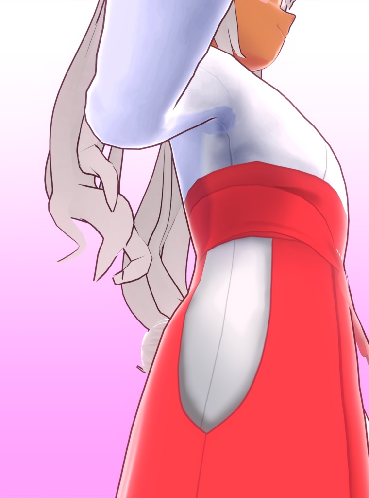 【無料】巫女服【VRoid Studio】