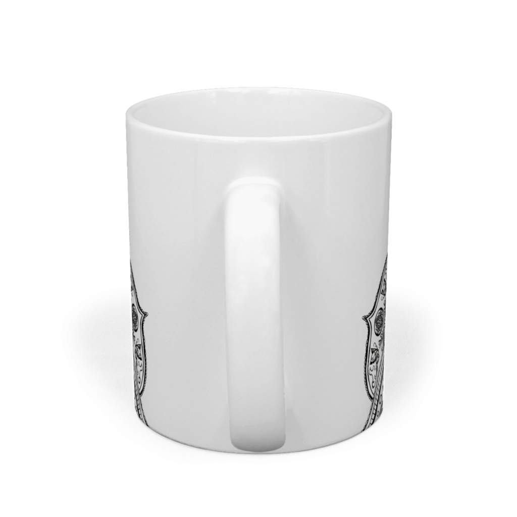 マンダラマグカップ 極楽 半