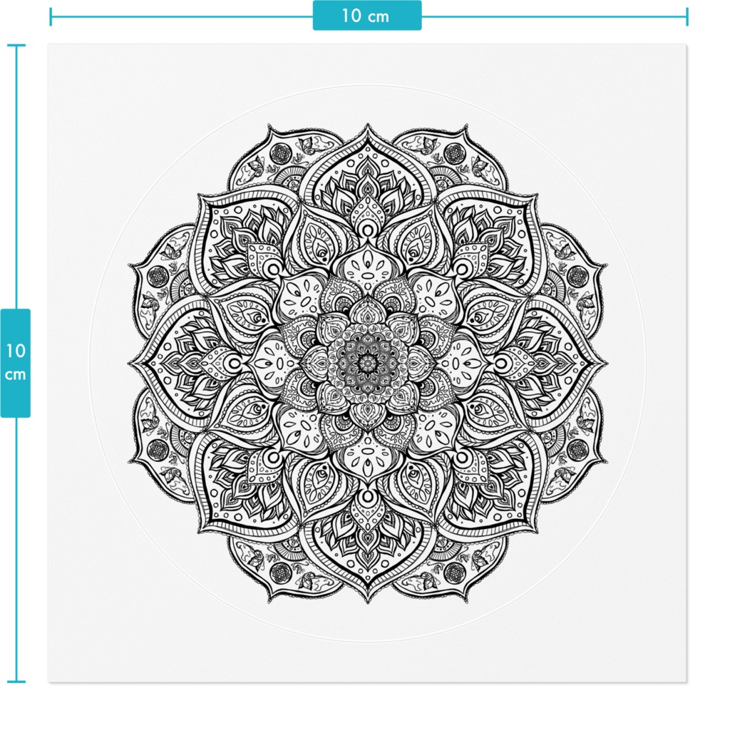 DF55 マンダラステッカー 極楽