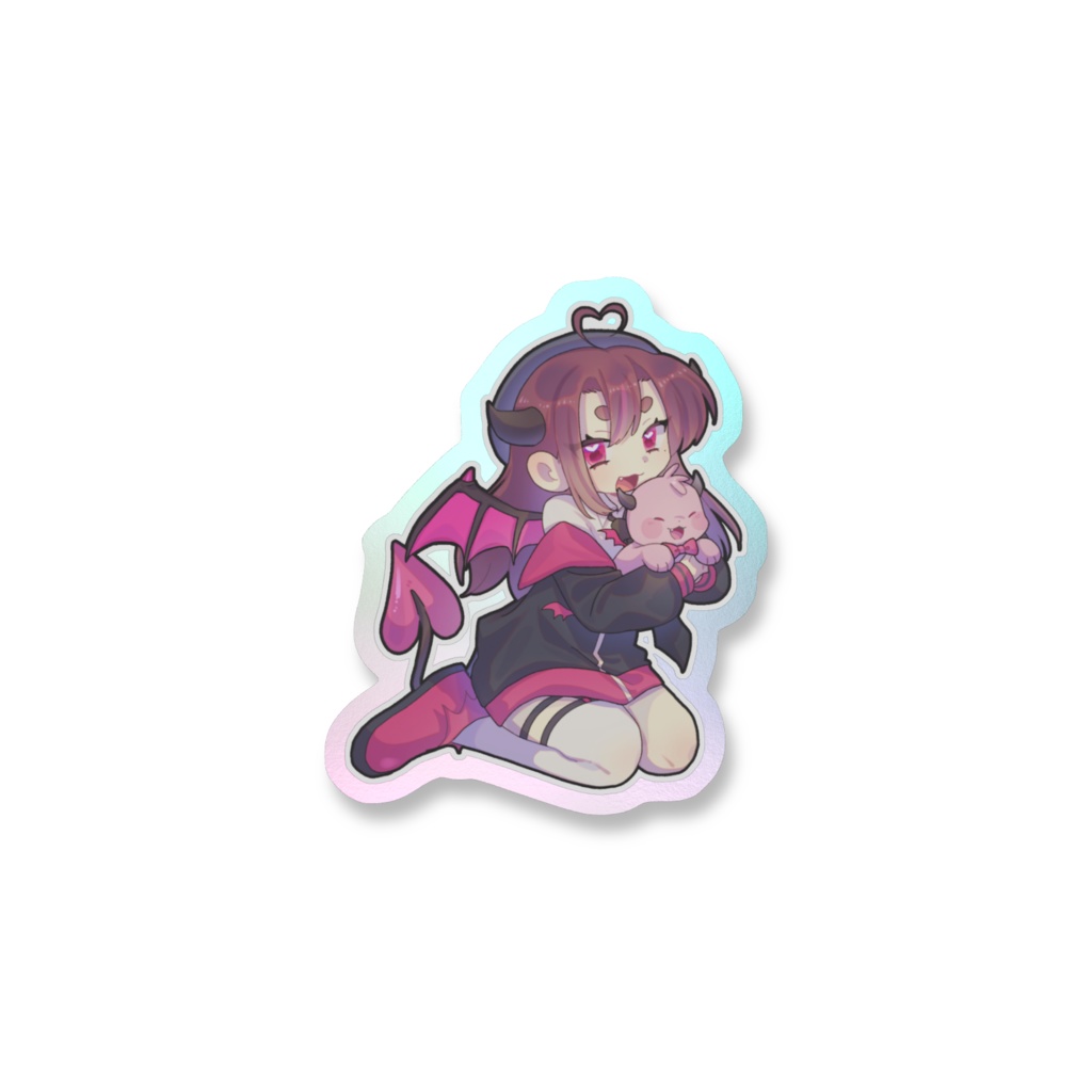 ♡べりきゅ〜♡オーロラステッカー