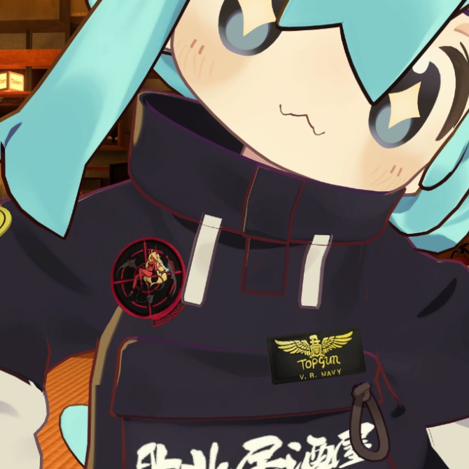 ワッペン四種盛りセット【VRChat想定】