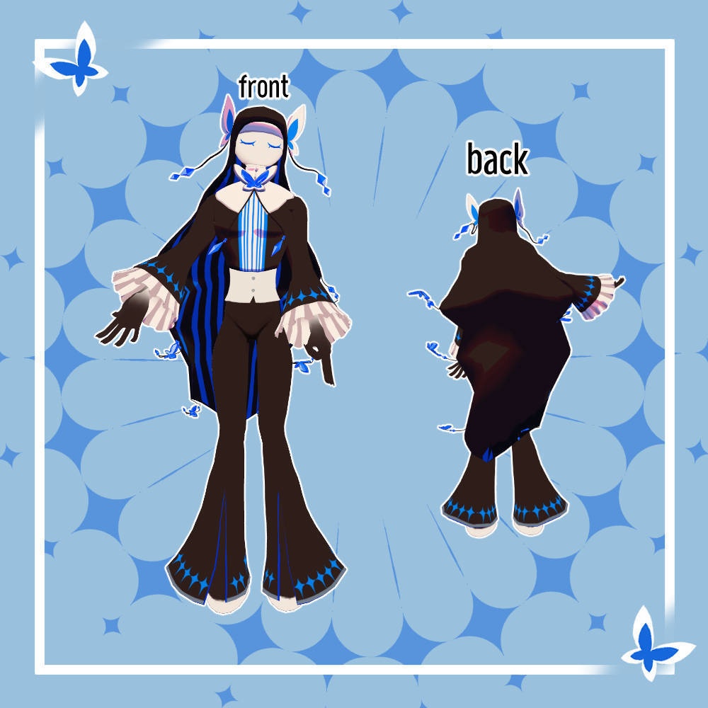 オリジナル3Dモデル【モルフェ】