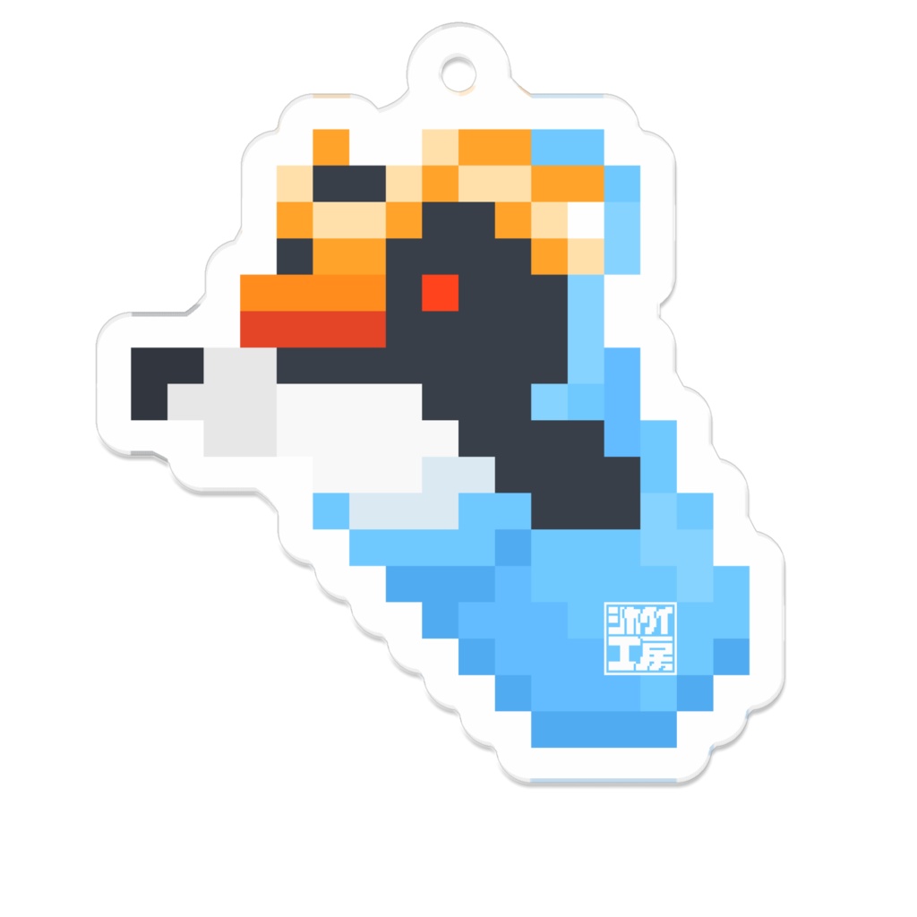 ■おでかけバケツ■マカロニペンギン