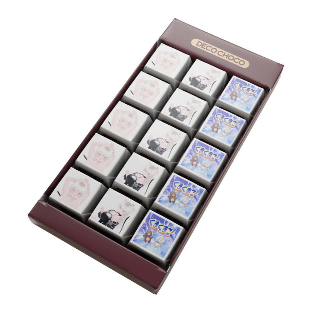 くまこキャラチョコ