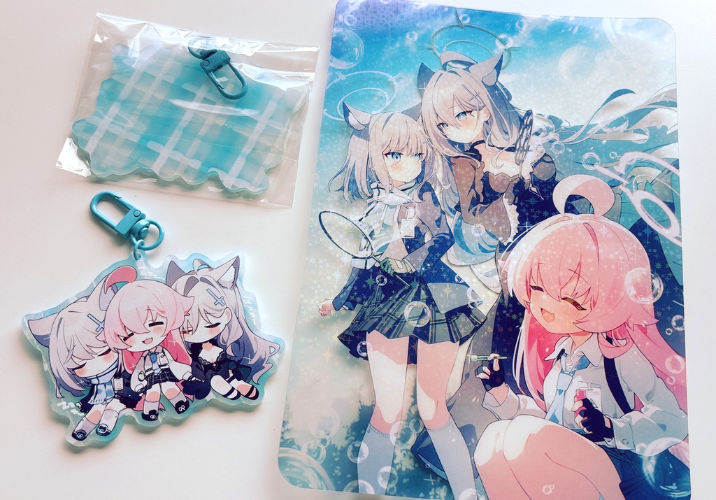 シロコ&ホシノ&シロコテラーグッズ