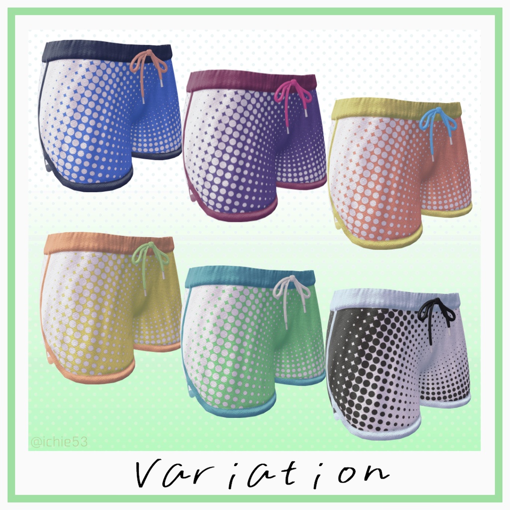 【5アバター対応】夏色アロハ