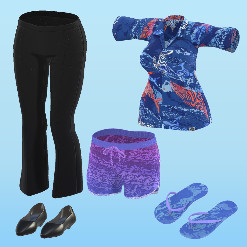 【しなの対応】夏色アロハ