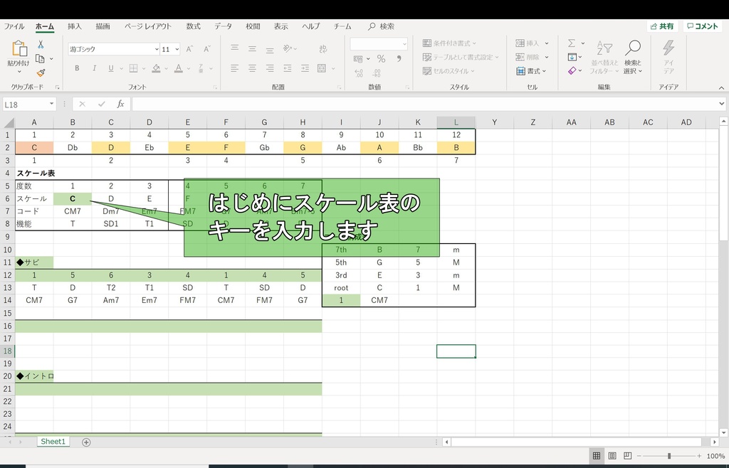 音楽理論の教材
