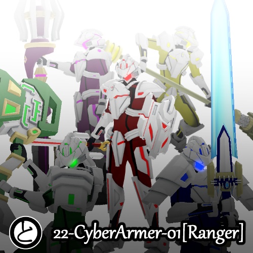 【３Dモデル】CyberArmerSeries-01[Ranger]