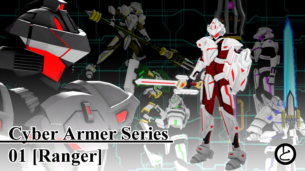 【VRM1.0同梱】CyberArmerSeries-01[Ranger] - とろろ亭やまいもの店 - 2/15